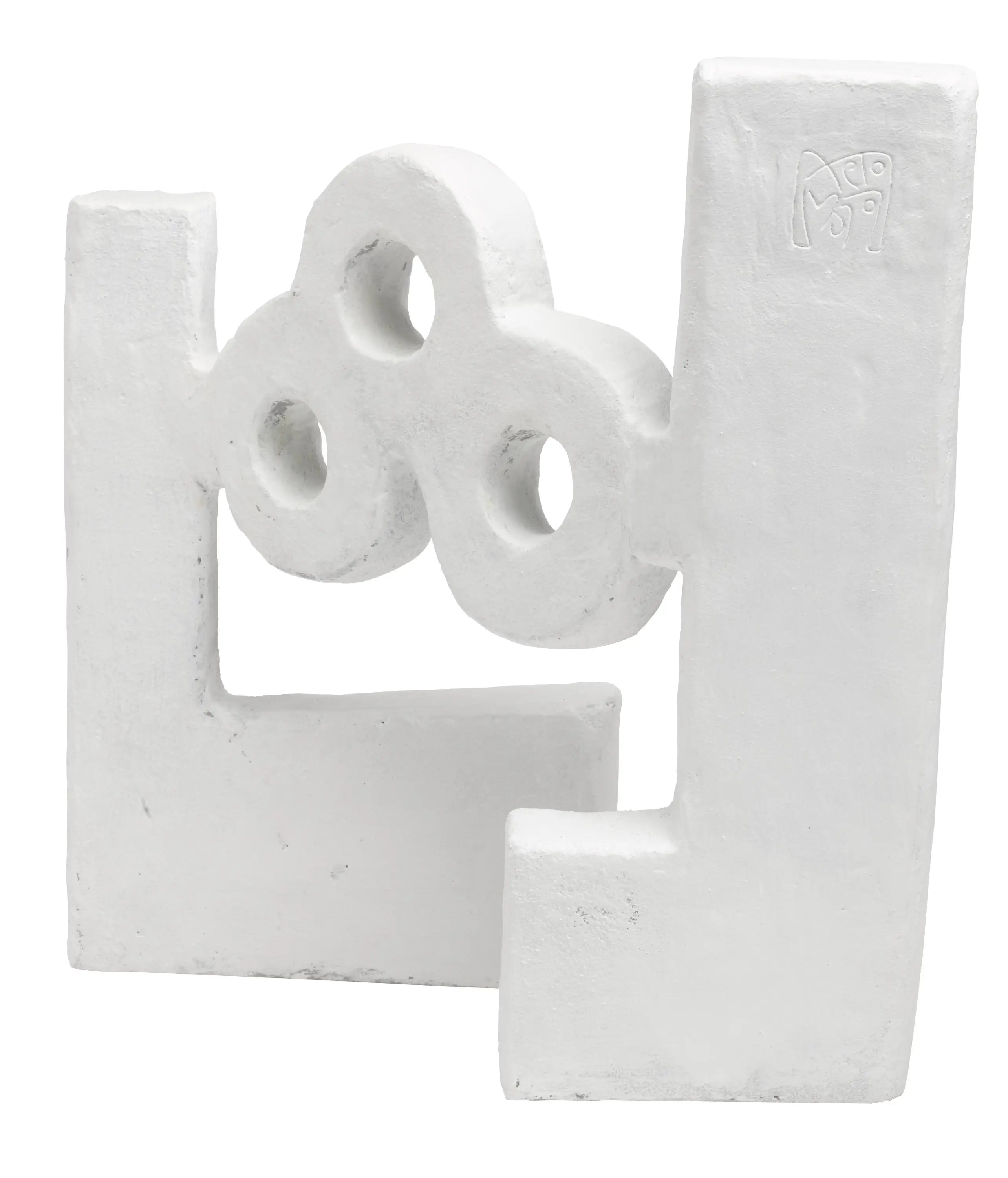 Agua Escultura Óxido Blanco — Xelo Muñoz, sztuka nowoczesna, widok 1