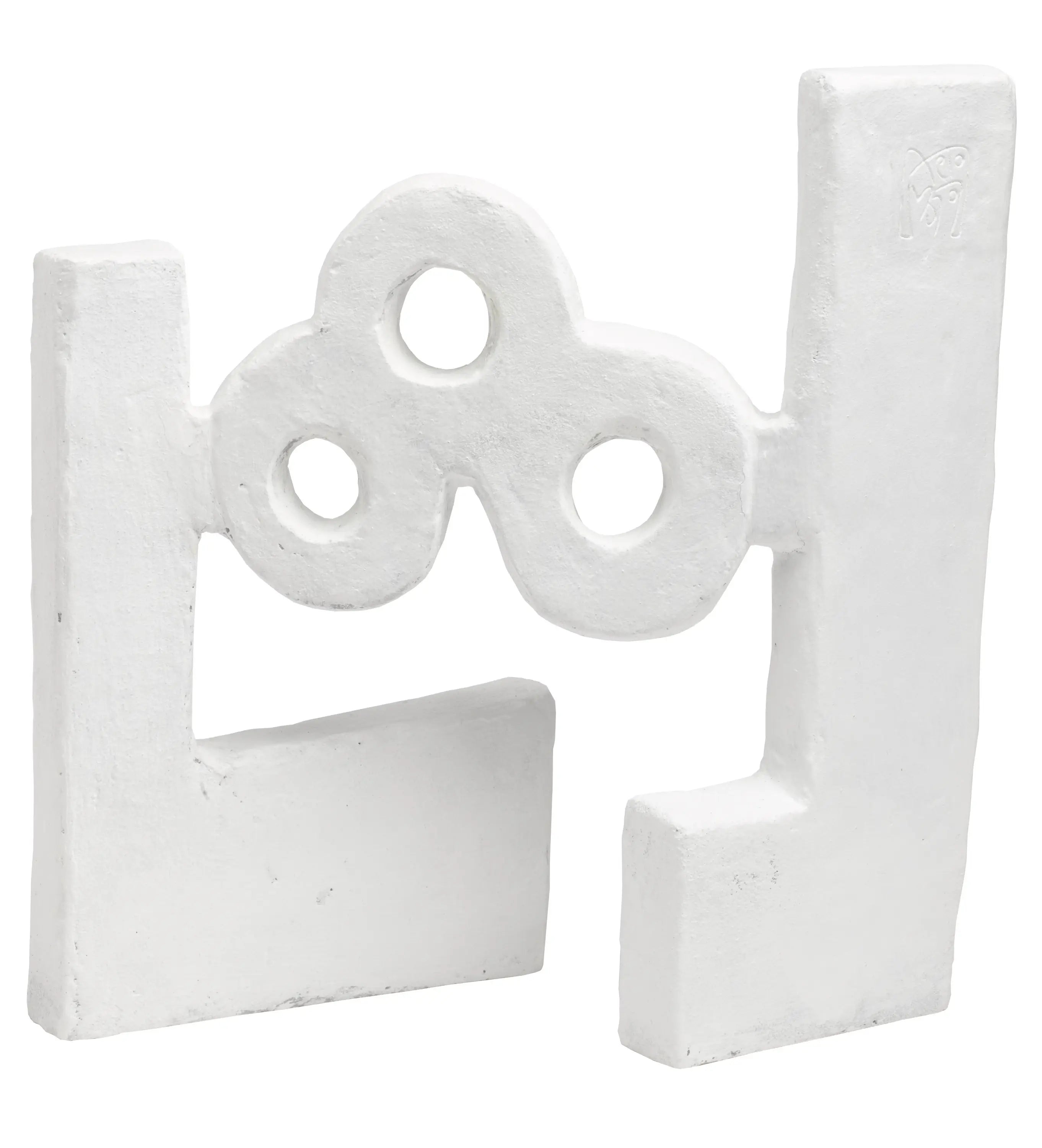 Agua Escultura Óxido Blanco — Xelo Muñoz, sztuka nowoczesna, widok 3