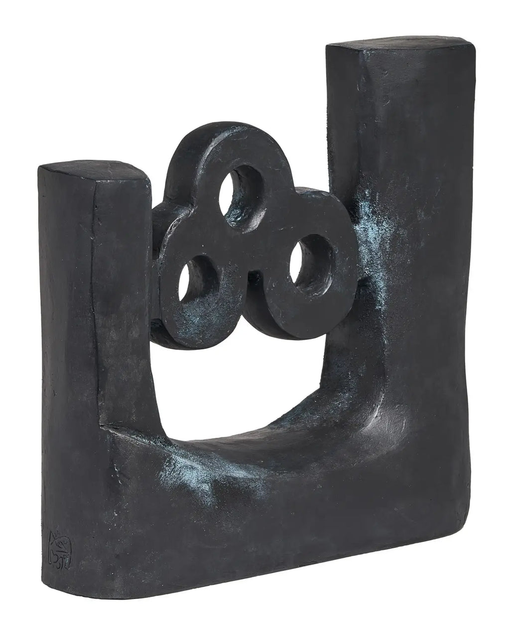 Agua Escultura Óxido Bronce Negro — Xelo Muñoz, sztuka nowoczesna, widok 2