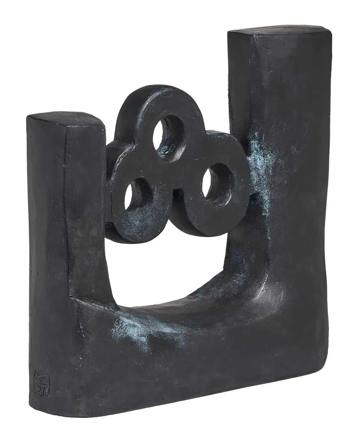 Agua Escultura Óxido Bronce Negro — Xelo Muñoz, sztuka nowoczesna, widok 2