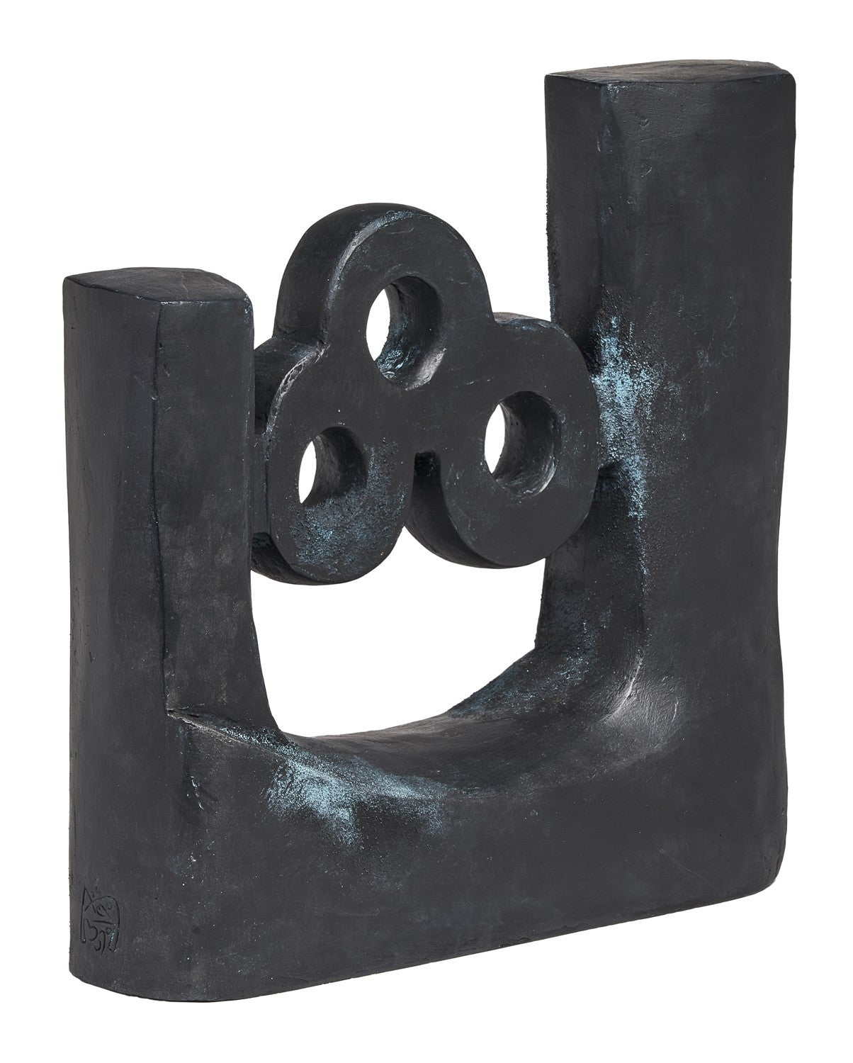 Agua Escultura Óxido Bronce Negro — Xelo Muñoz, motyw morza i wody, widok 2