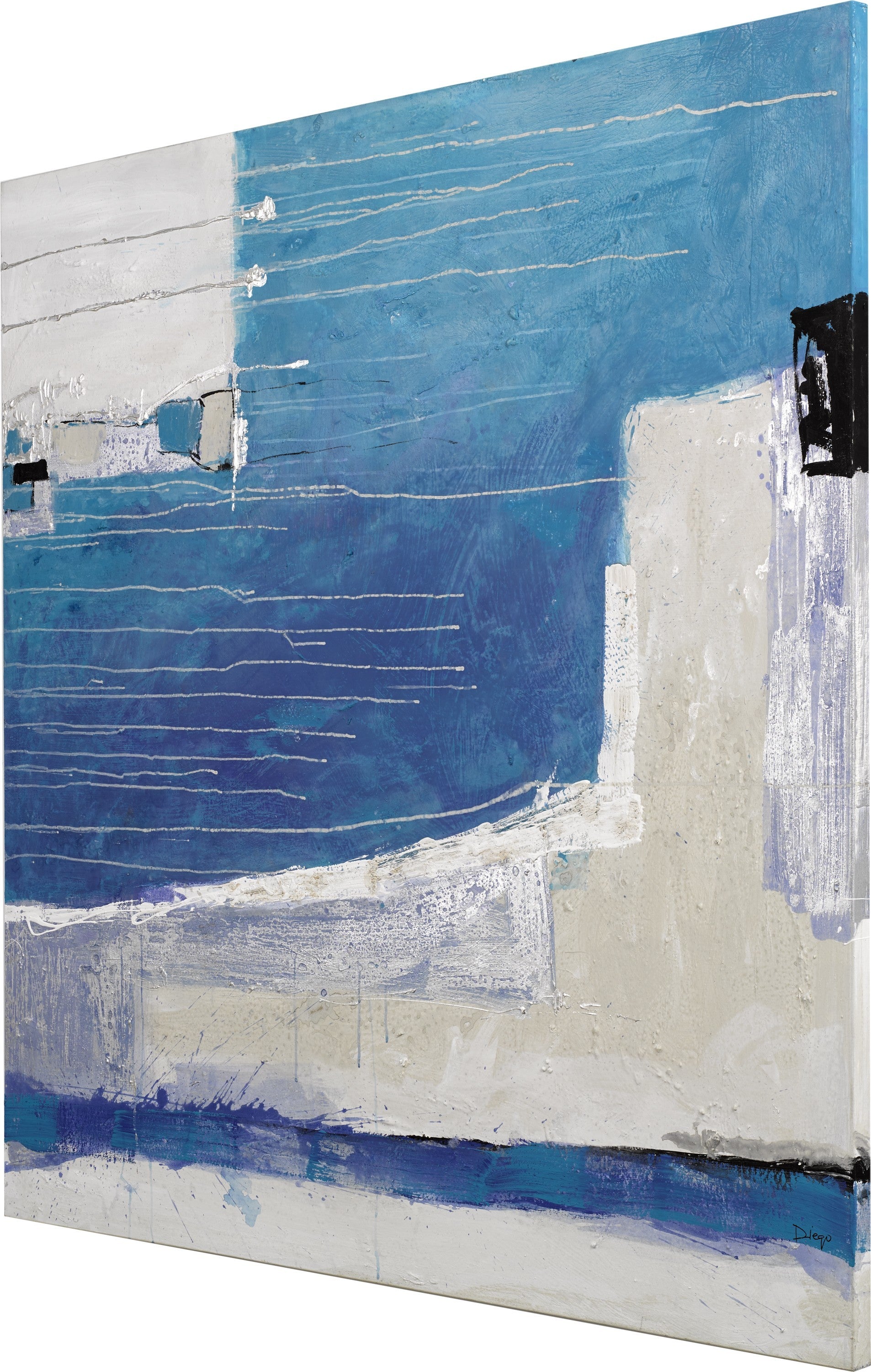 Antillas 02 — Diego Serra, motyw morza i wody, widok 2
