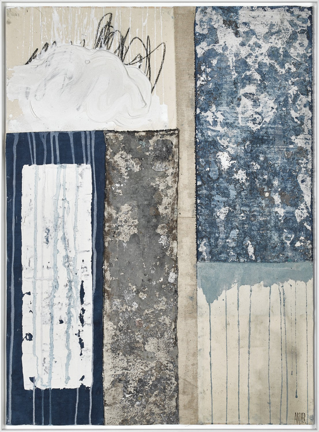Cannes Bleu I — Robert Archer, sztuka nowoczesna, widok 1