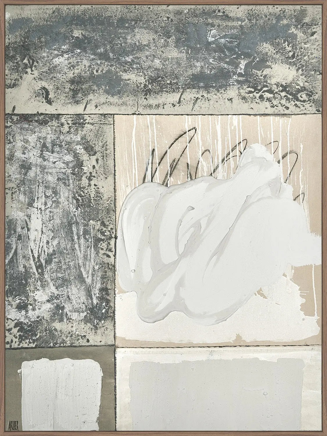 Cannes Grey I — Robert Archer, sztuka nowoczesna, widok 1