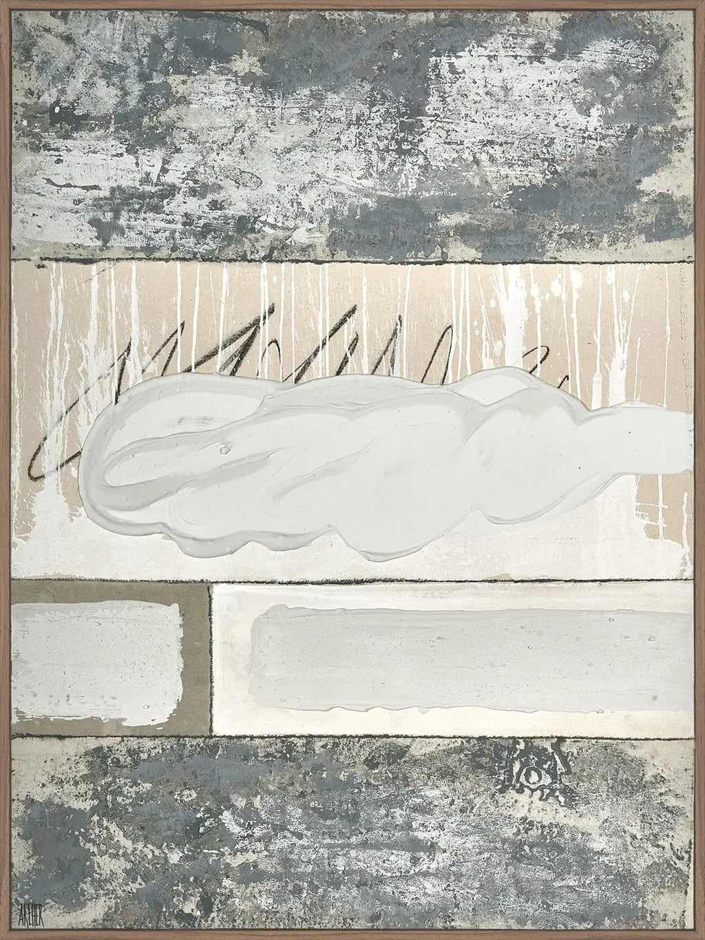 Cannes Grey II — Robert Archer, sztuka nowoczesna, widok 1