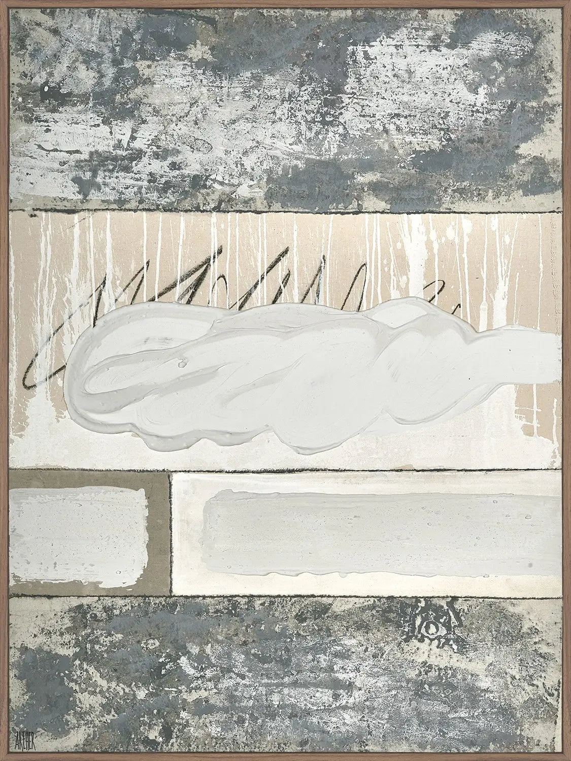 Cannes Grey II — Robert Archer, sztuka nowoczesna, widok 1