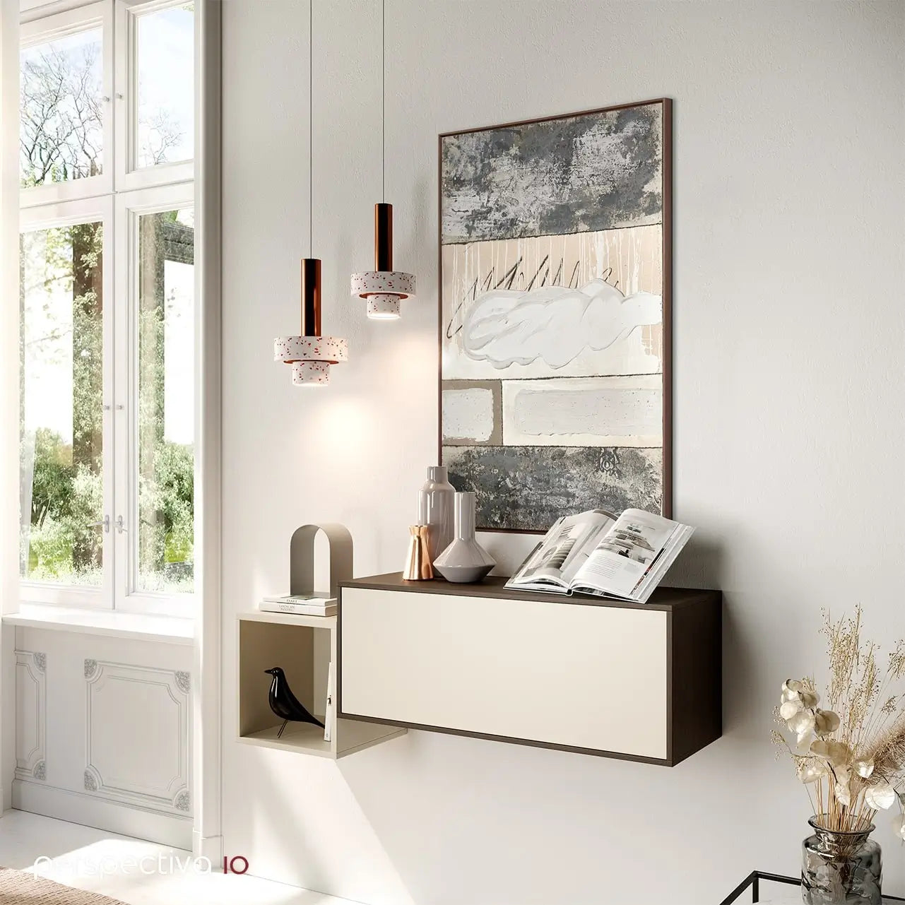 Cannes Grey II — Robert Archer, sztuka nowoczesna, widok 3
