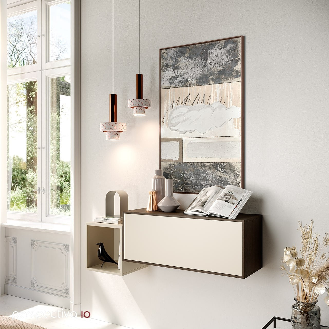 Cannes Grey II — Robert Archer, abstrakcyjne wspomnienie miejsca, widok 3