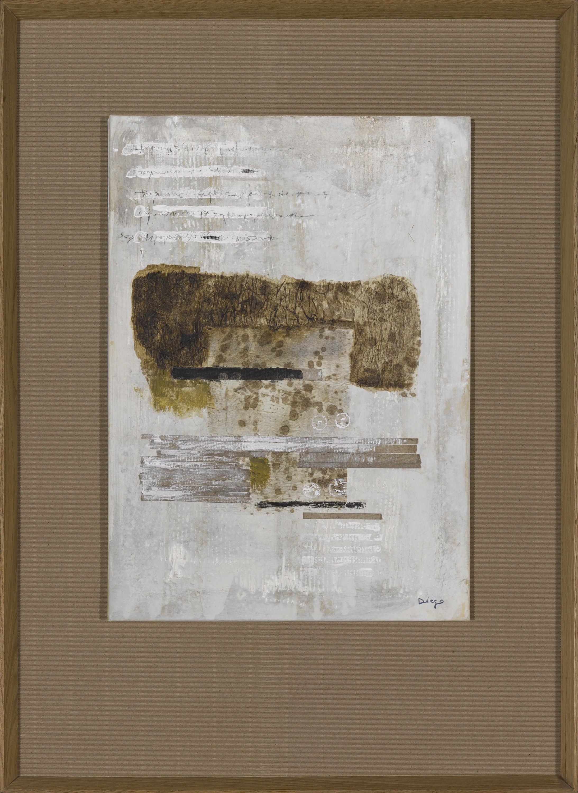 Carta blanca I — Diego Serra, sztuka współczesna, widok 1