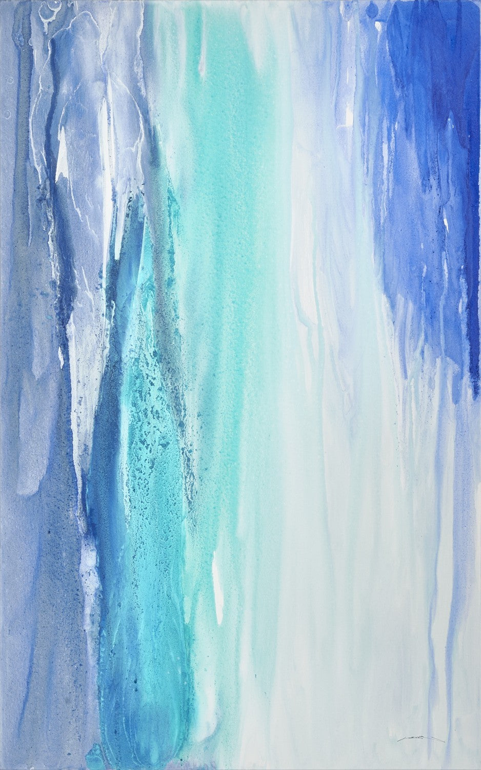 Cascada Blau 01 — David Siver, sztuka nowoczesna, widok 1
