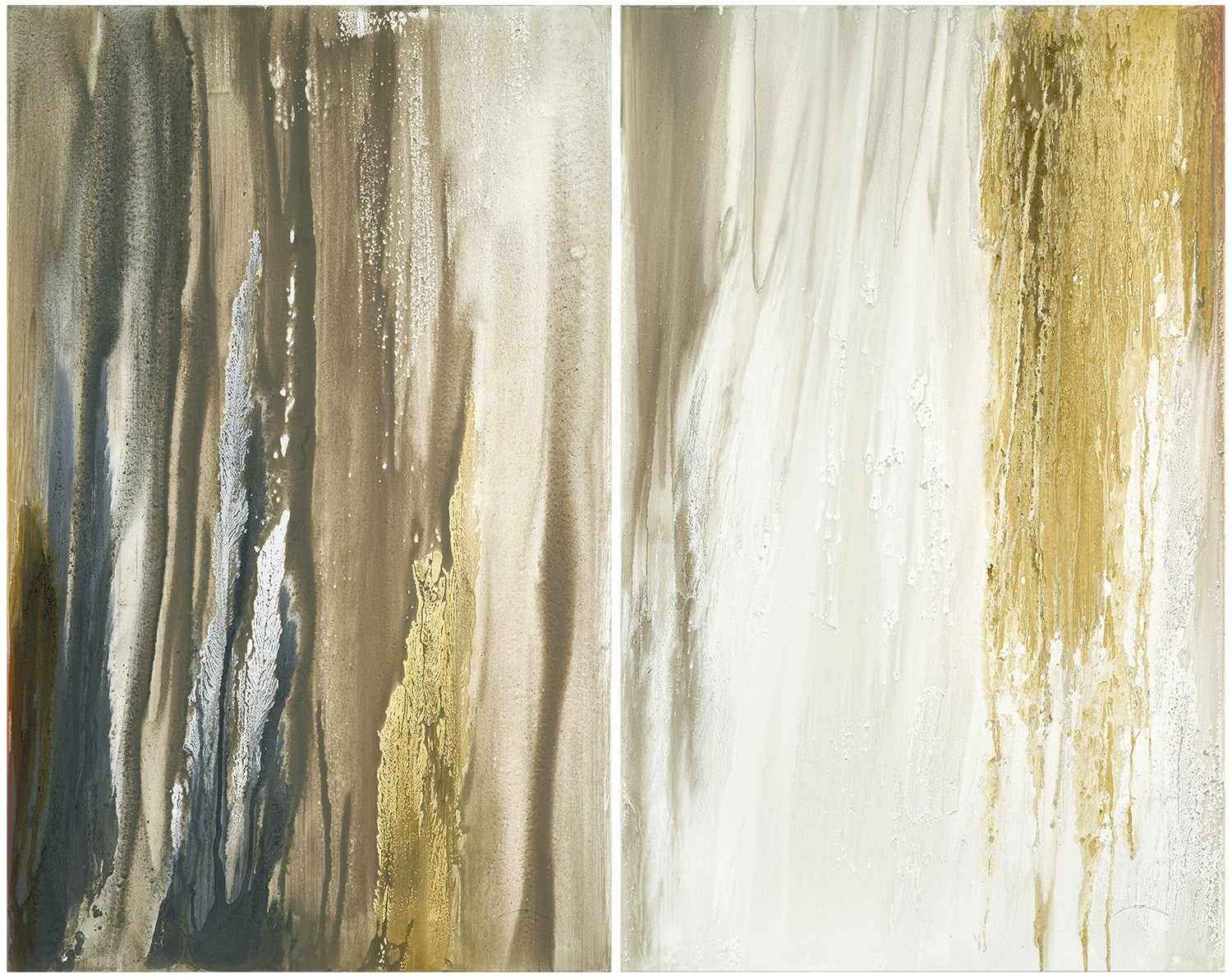 Cascada Diptych — David Siver, organiczne inspiracje naturą, widok 1