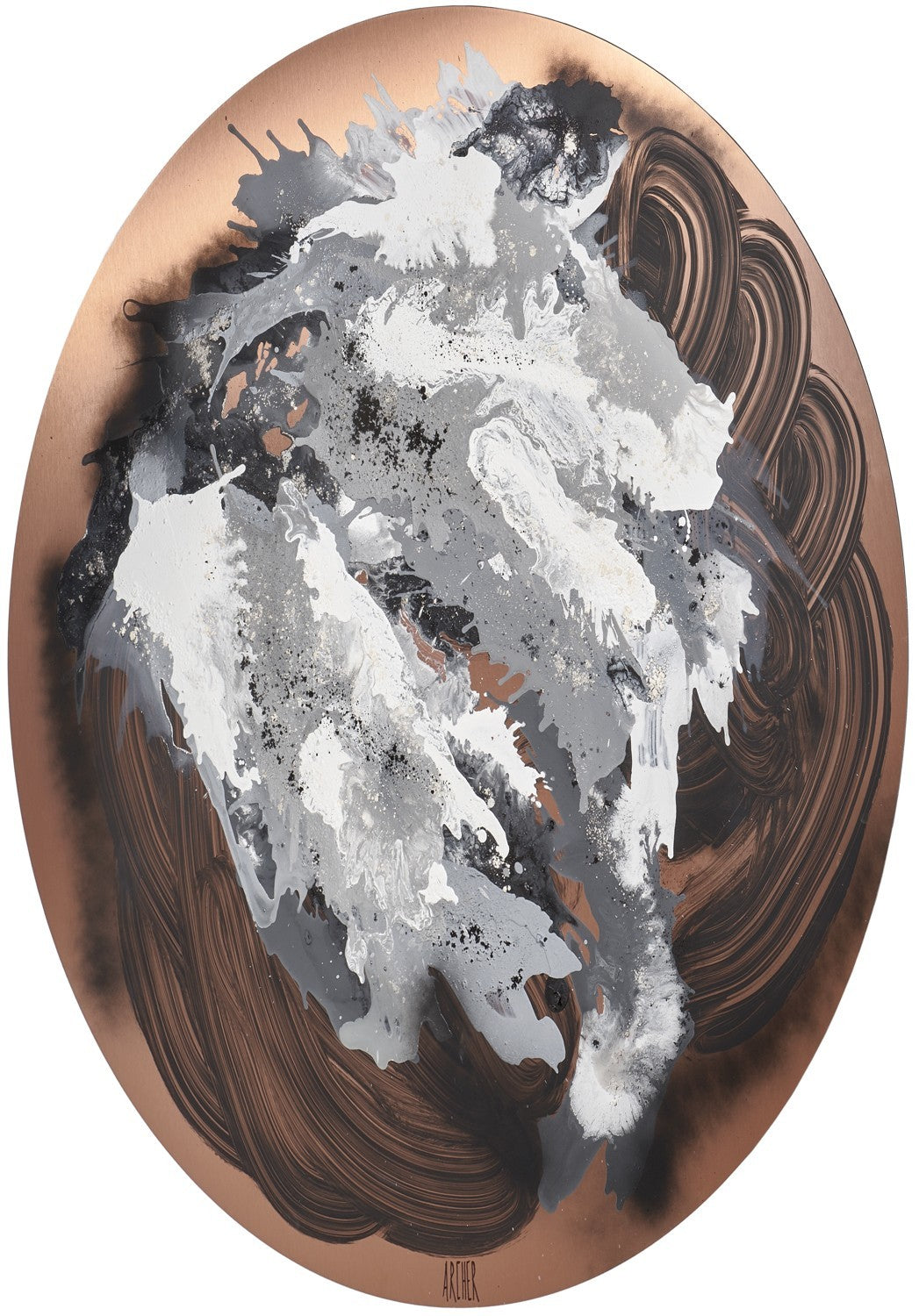 Circular Harry — Robert Archer, abstrakcja współczesna, widok 2