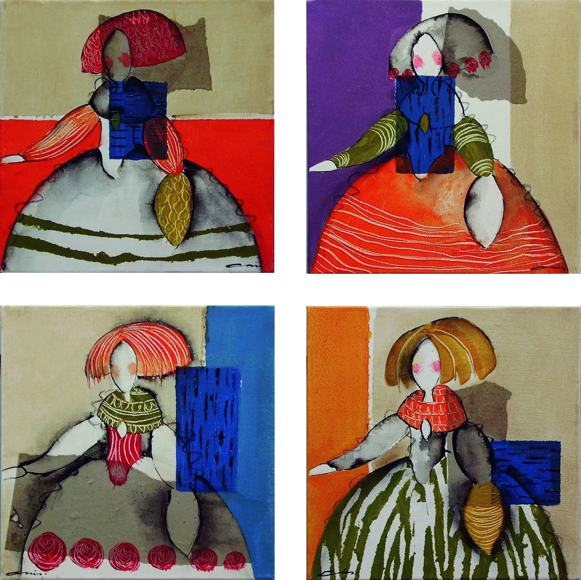 Colección Meninas (4 Pieces) — Vicente Soriano, sztuka nowoczesna, widok 1