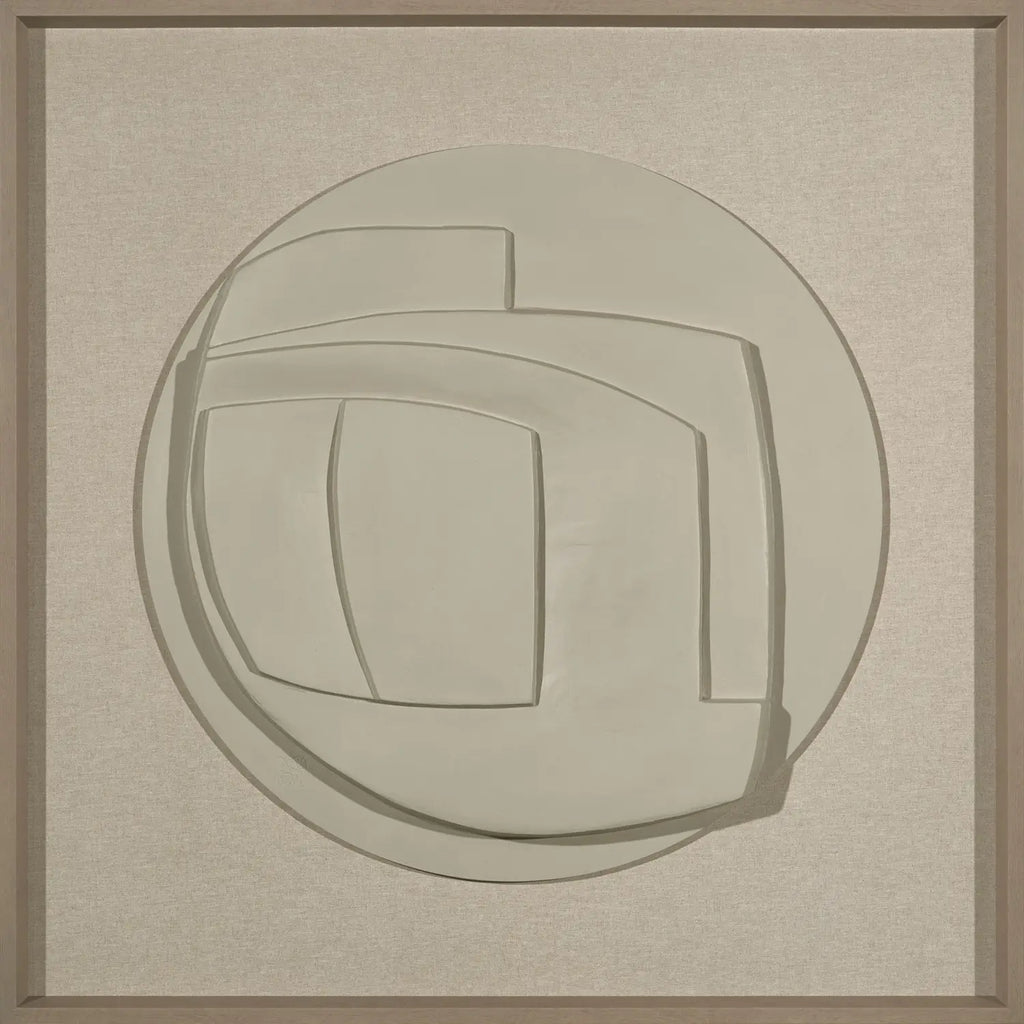Esquisto 01 Circular Gris — Xelo Muñoz, sztuka nowoczesna, widok 1