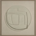 Esquisto 01 Circular Gris — Xelo Muñoz, sztuka nowoczesna, widok 1