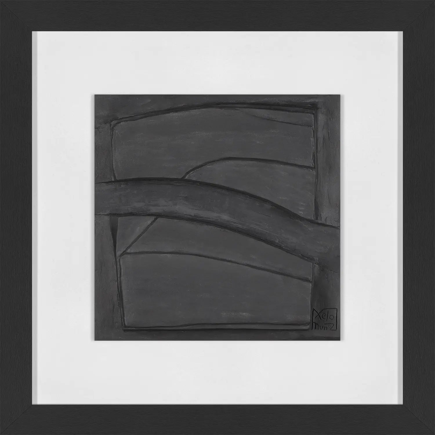 Esquisto 022 Negro — Xelo Muñoz, sztuka nowoczesna, widok 1