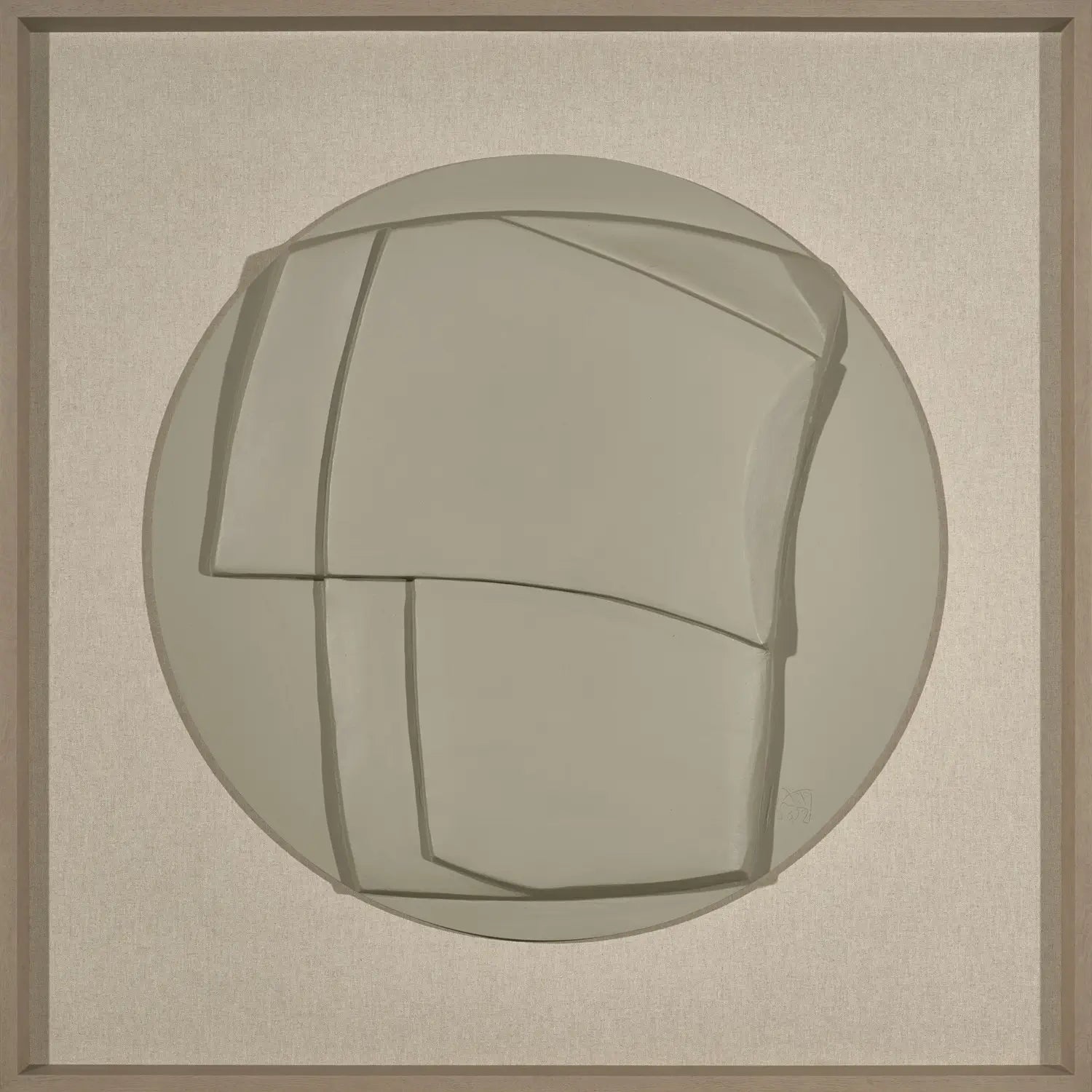 Esquisto 04 Circular Moka — Xelo Muñoz, sztuka nowoczesna, widok 1