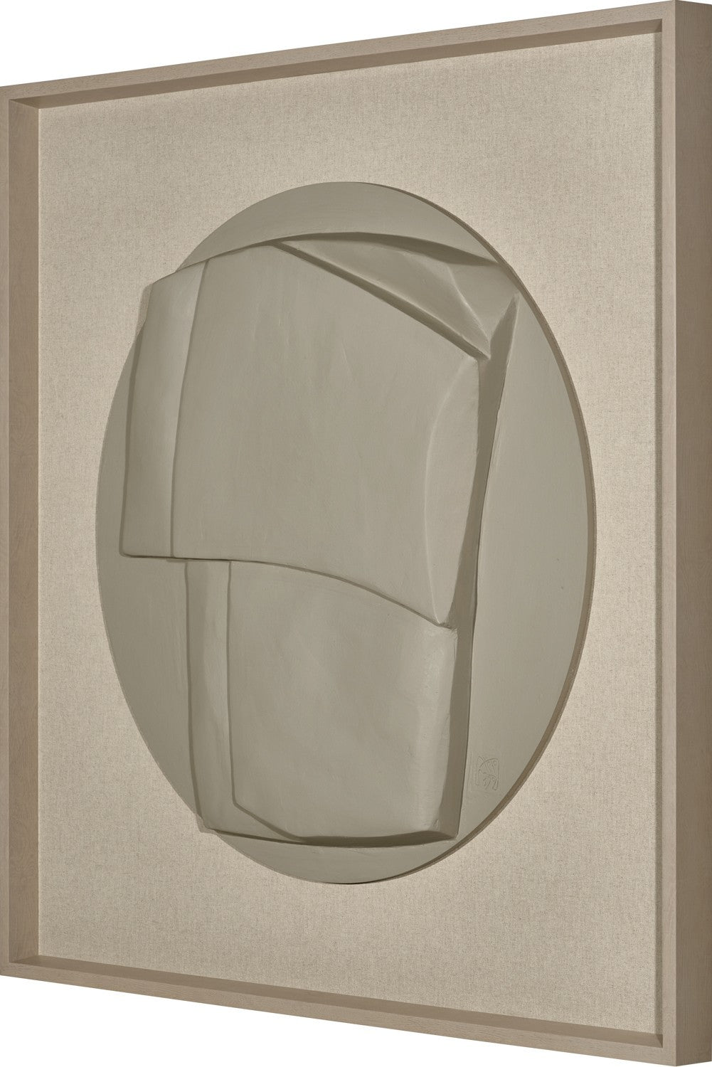 Esquisto 04 Circular Moka — Xelo Muñoz, abstrakcja współczesna, widok 2