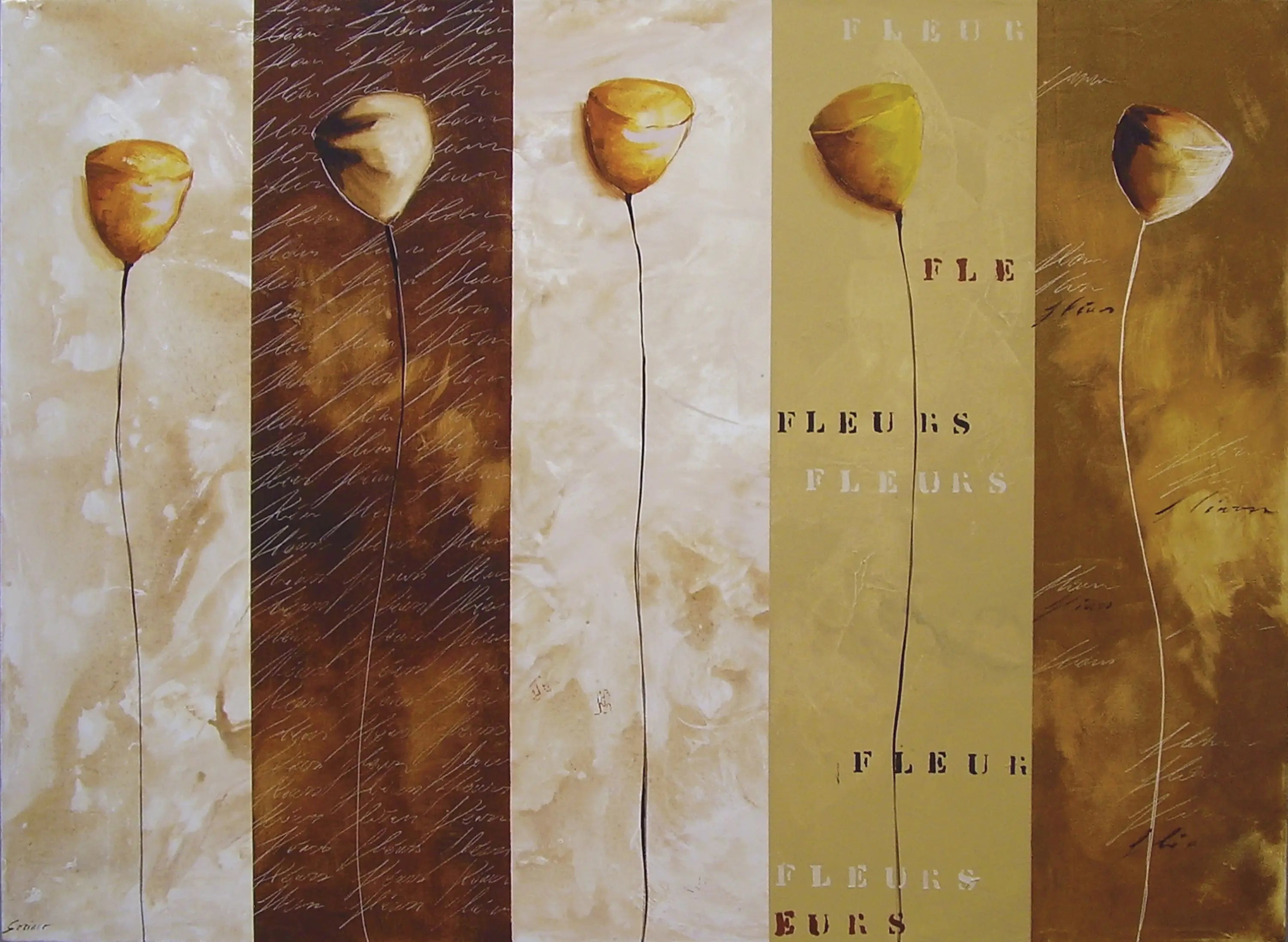 Fleurs — Vicente Soriano, sztuka nowoczesna, widok 1