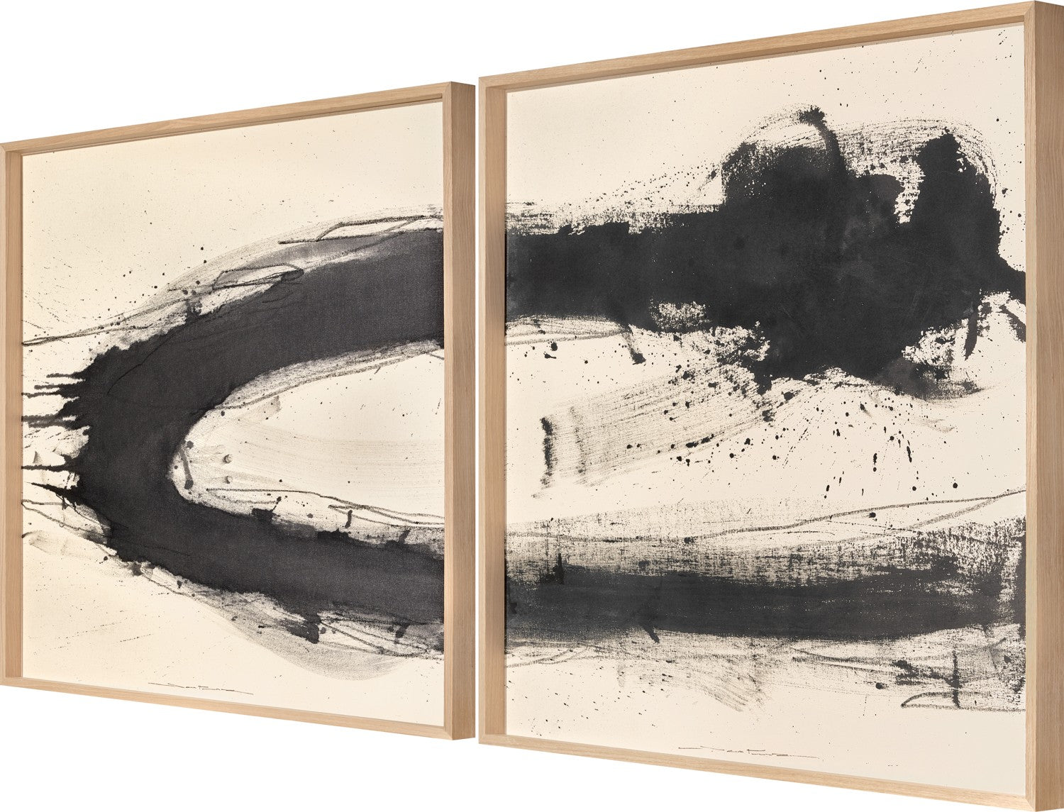 Flujos Diptych — Dani Fernández, sztuka współczesna, widok 2