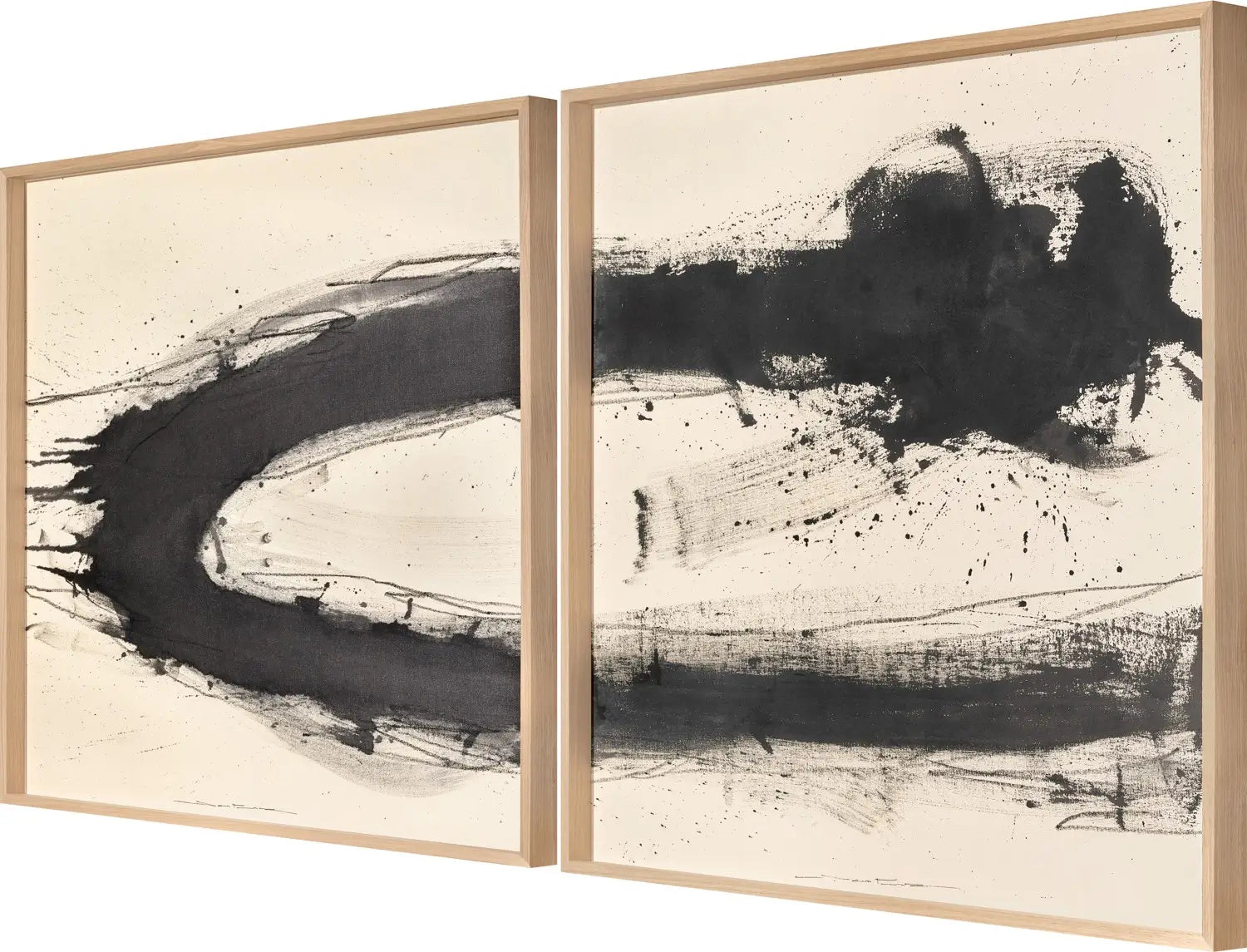 Flujos Diptych — Dani Fernández, sztuka nowoczesna, widok 2