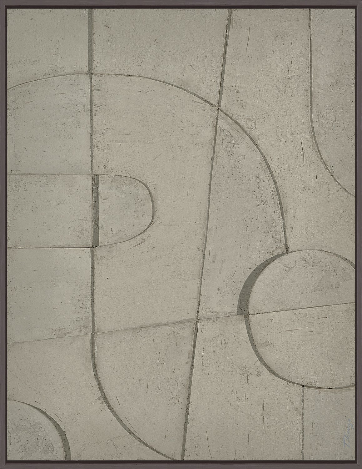 Fornells Moca Concrete 05 (Last unit) — Teresa Alonso, abstrakcja współczesna, widok 1