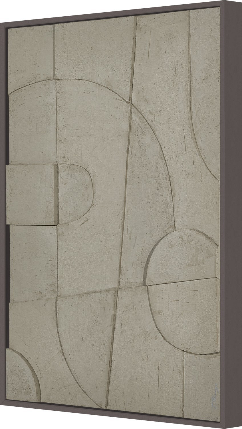 Fornells Moca Concrete 05 (Last unit) — Teresa Alonso, abstrakcja współczesna, widok 2
