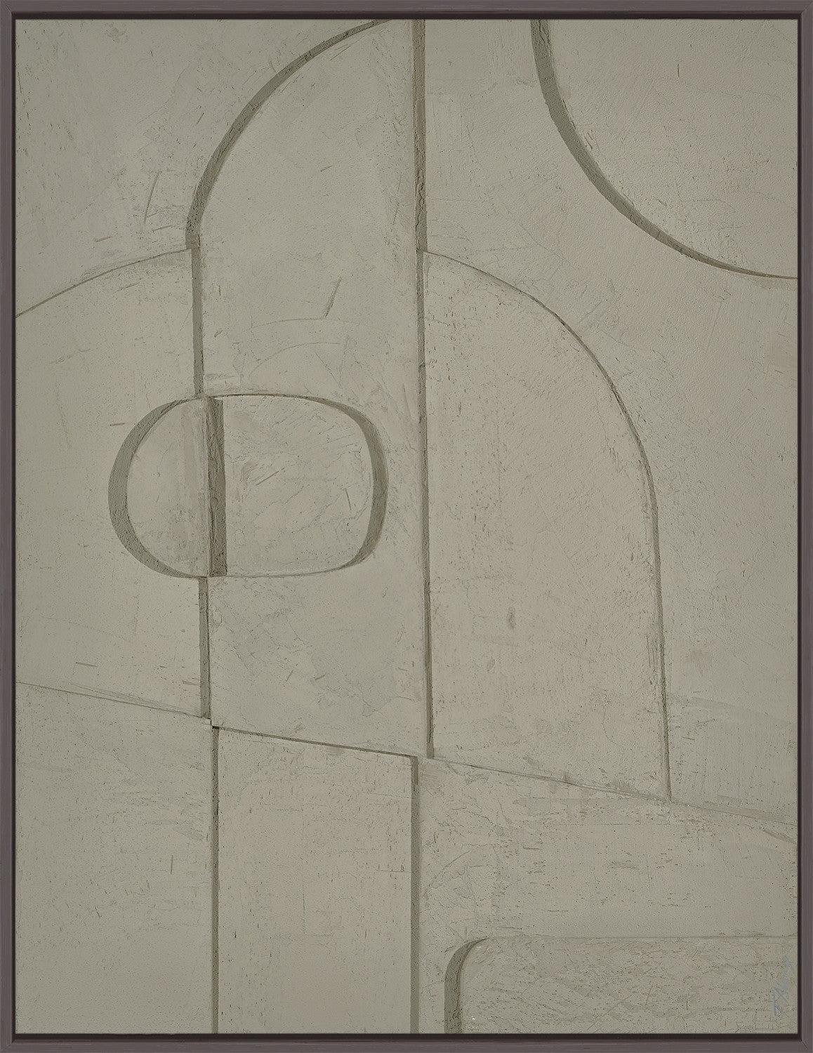 Fornells Moca Concrete 06 (Last unit) — Teresa Alonso, abstrakcja współczesna, widok 1