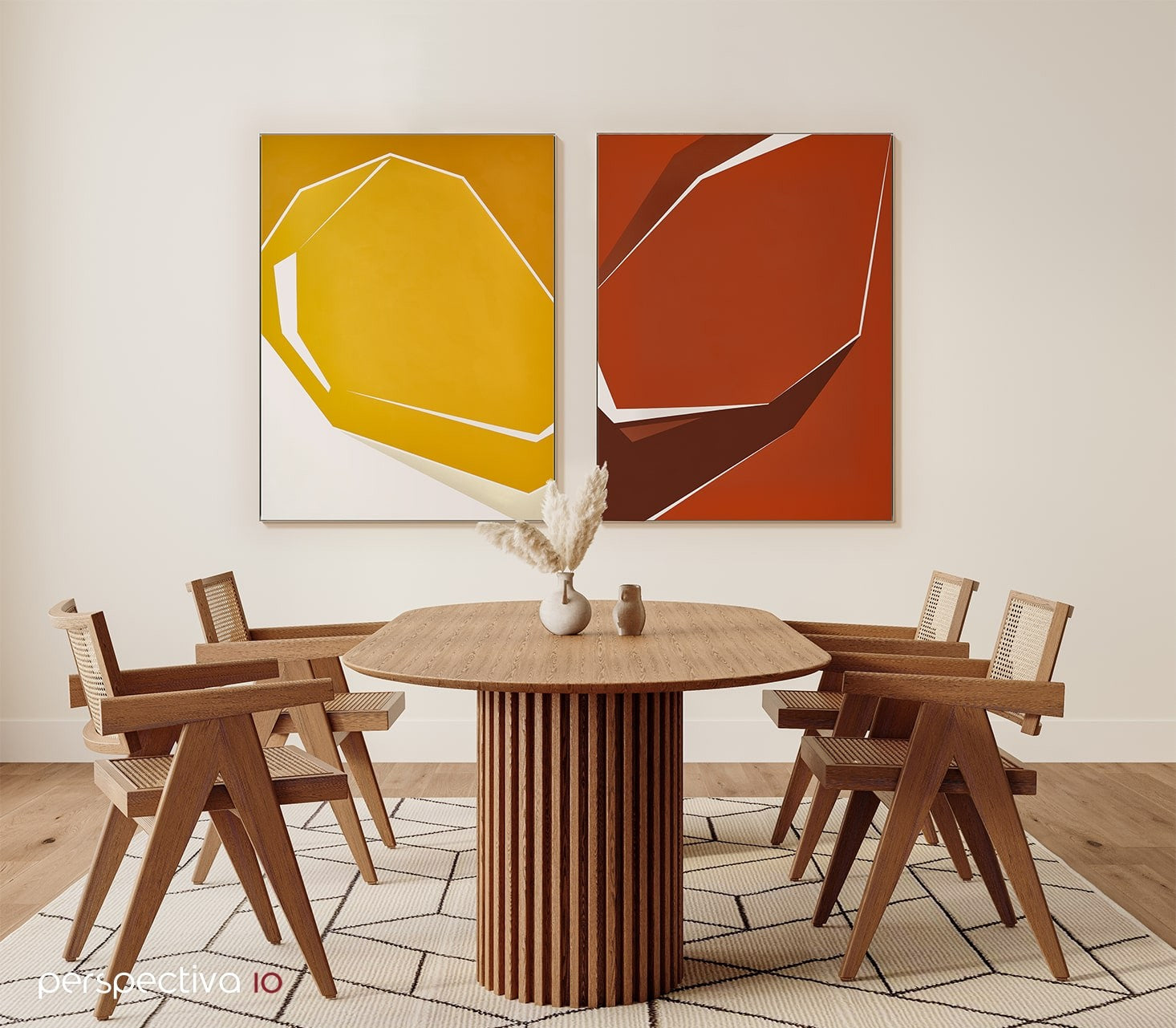 Geometric 01 — David Siver, sztuka nowoczesna, widok 4