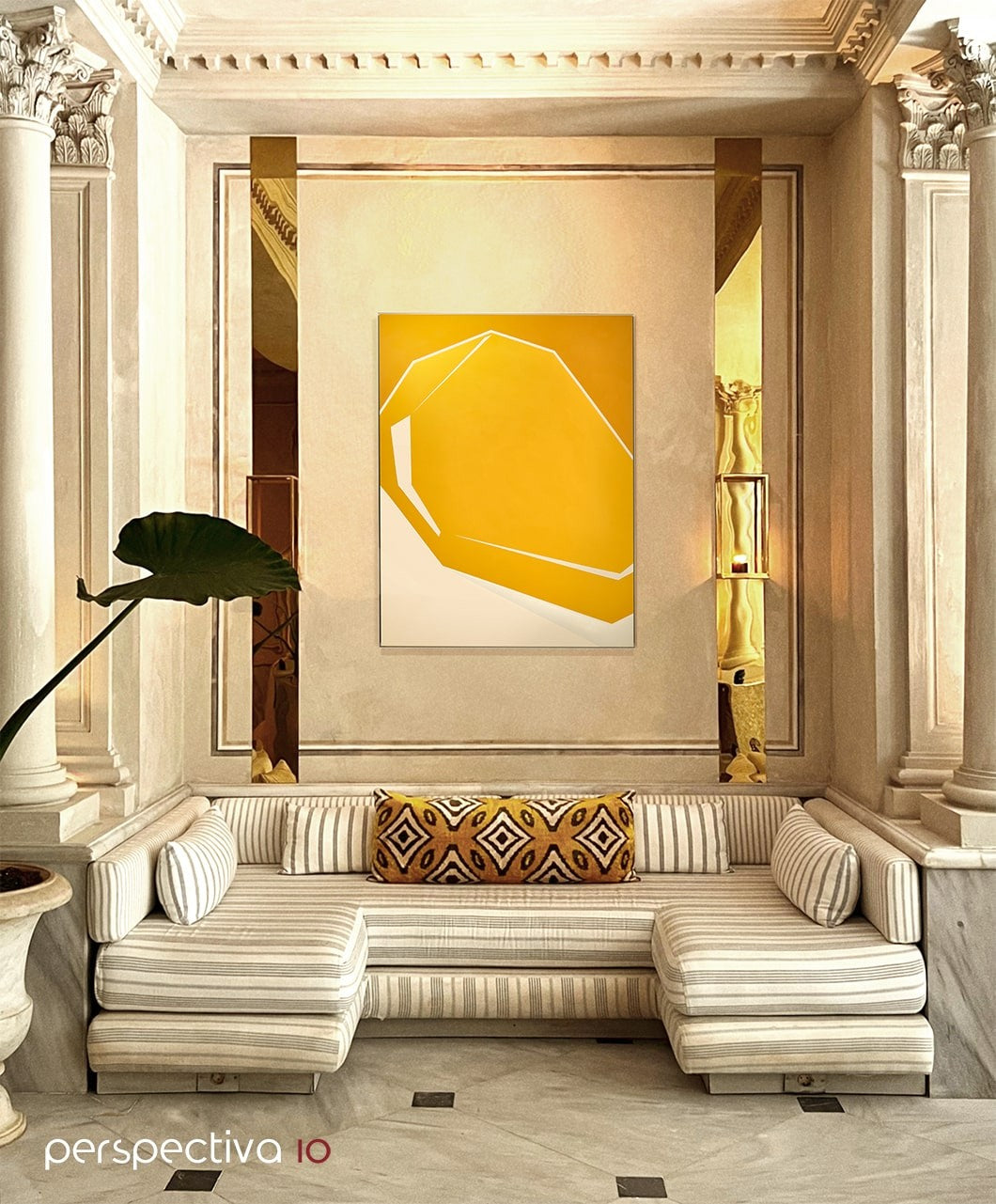 Geometric 01 — David Siver, sztuka nowoczesna, widok 3
