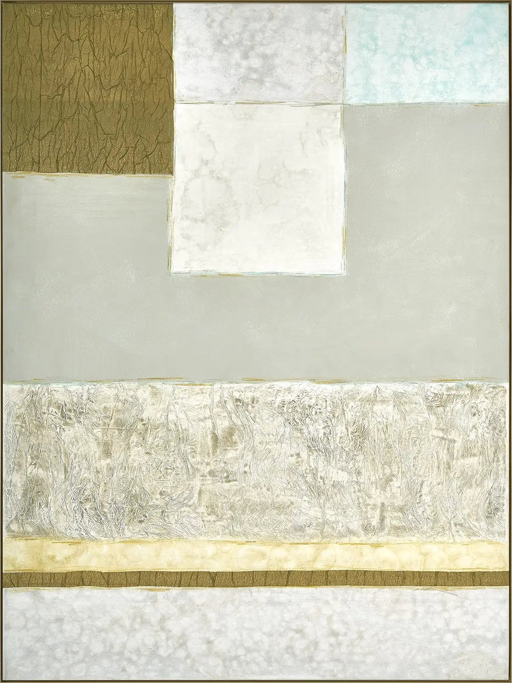 Gold Paper 01 — David Siver, sztuka nowoczesna, widok 1