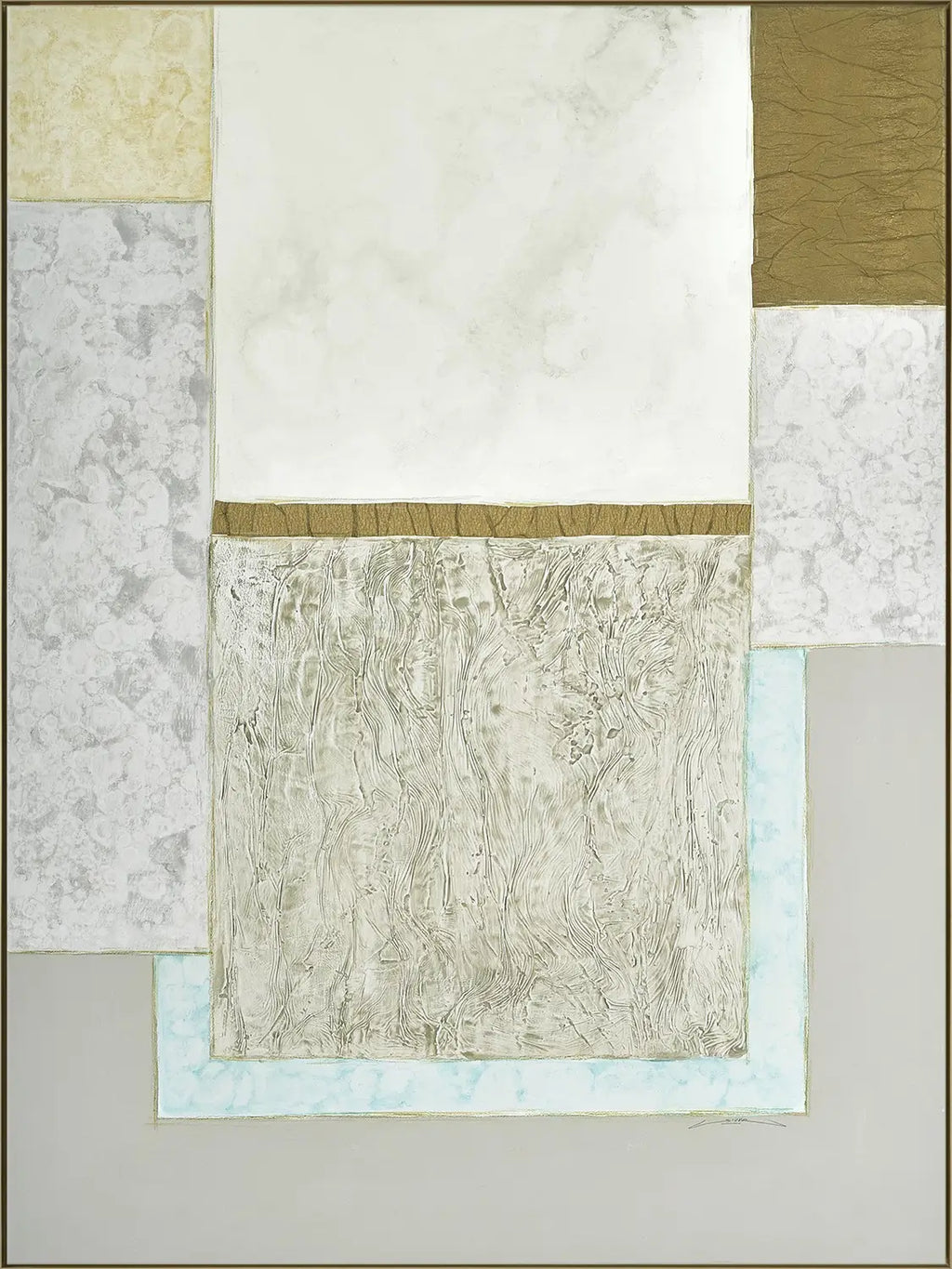 Gold Paper 02 — David Siver, sztuka nowoczesna, widok 1