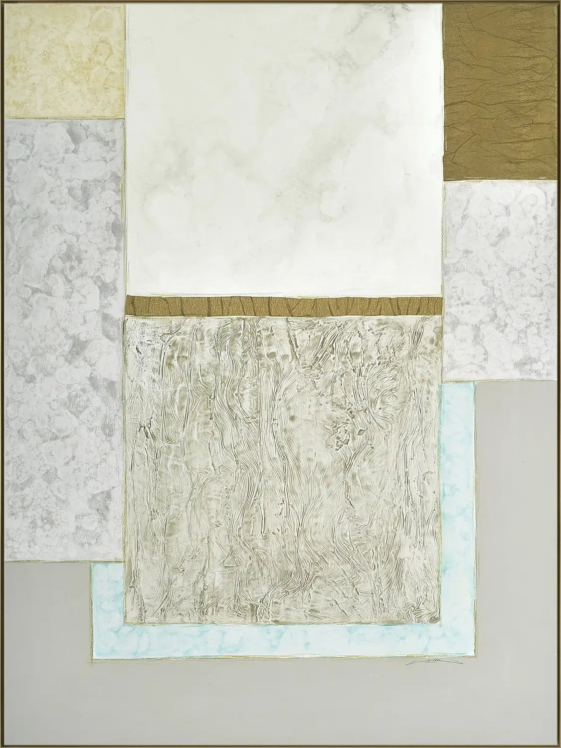 Gold Paper 02 — David Siver, sztuka nowoczesna, widok 1