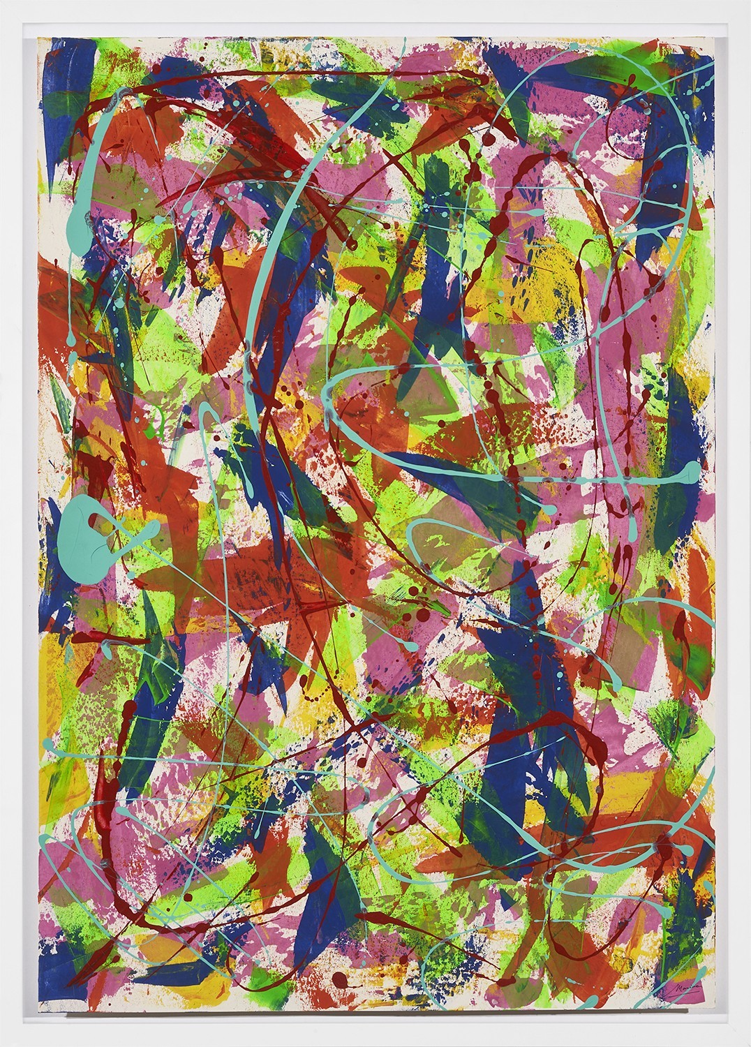 Interferencias II — Marina Nova, abstrakcja współczesna, widok 1