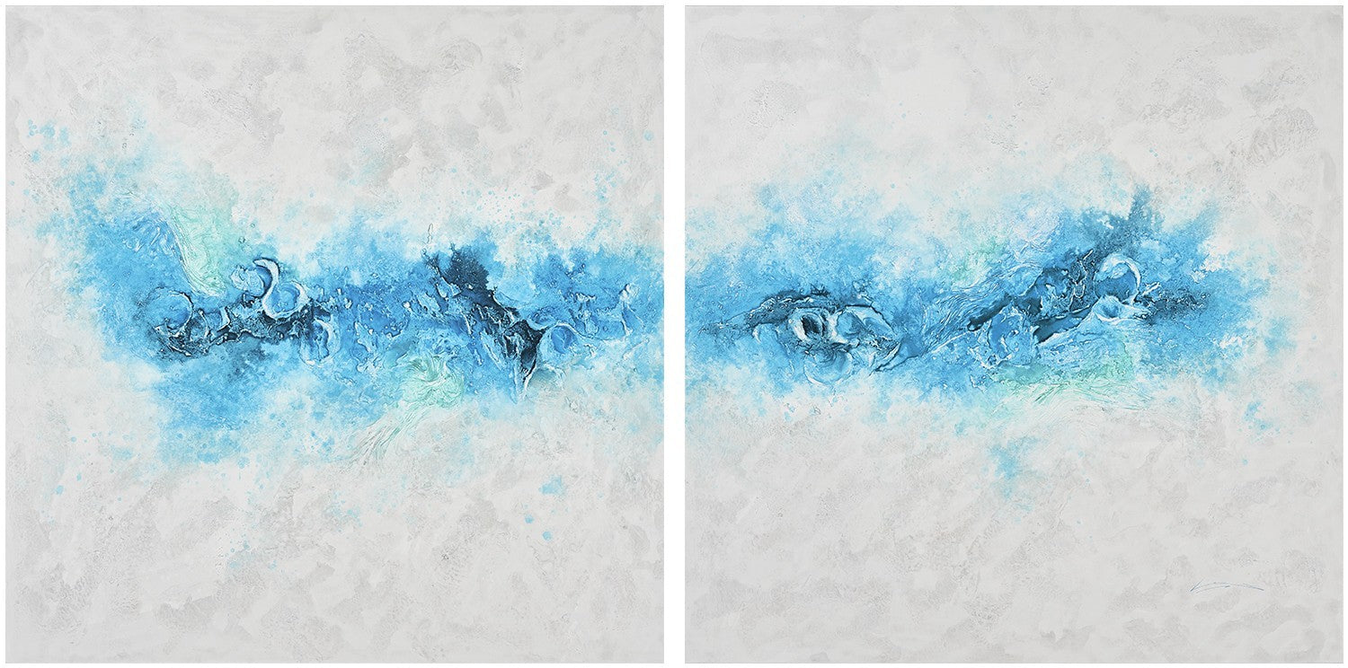 Itten Diptych — David Siver, sztuka nowoczesna, widok 1