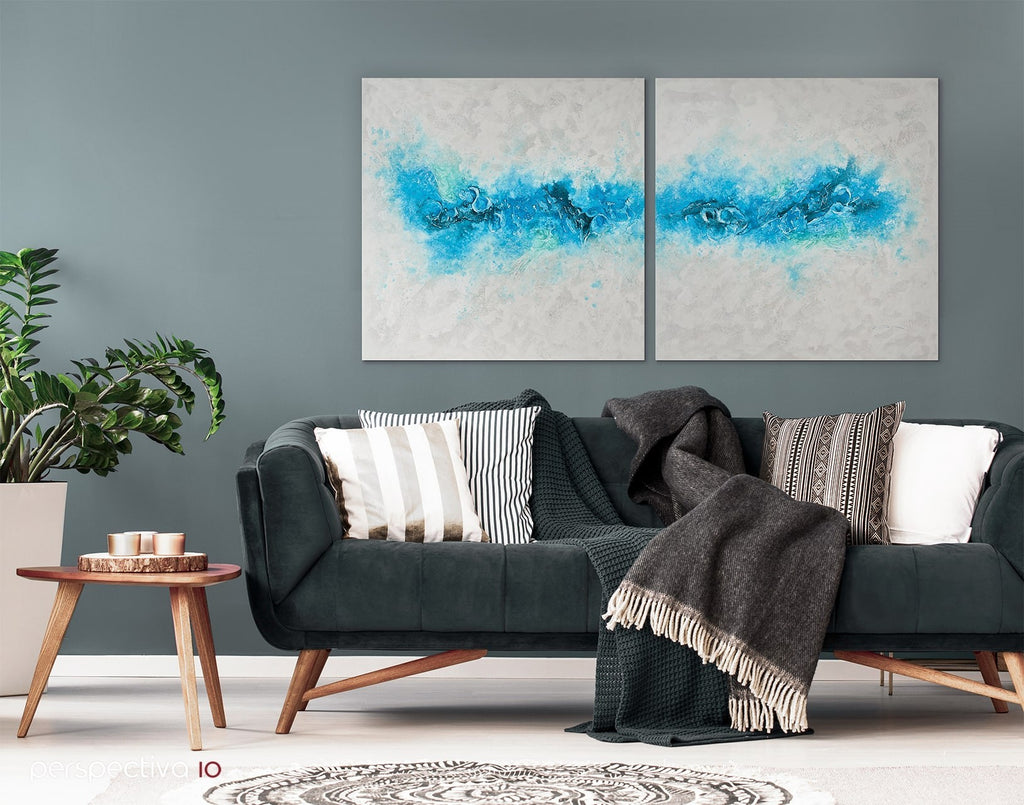 Itten Diptych — David Siver, sztuka nowoczesna, widok 3