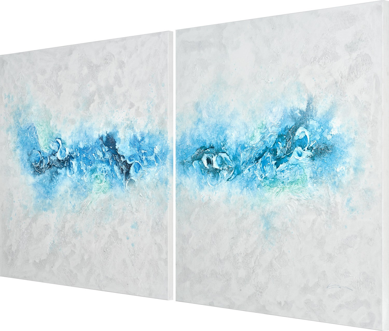 Itten Diptych — David Siver, sztuka współczesna, widok 2