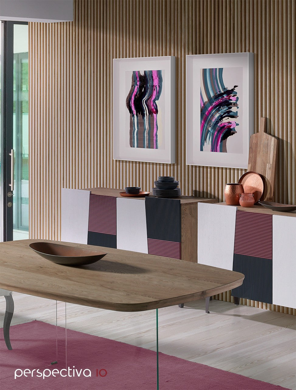 Magenti 02 — David Siver, sztuka współczesna, widok 3