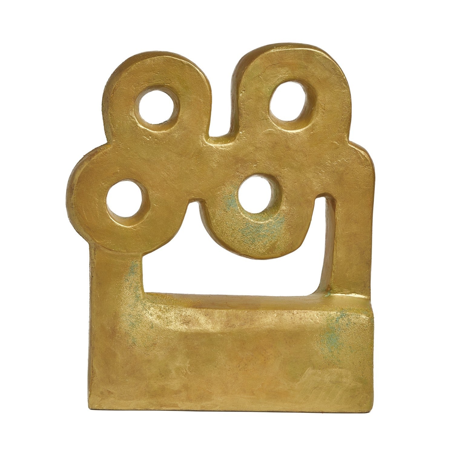 Mar Escultura Óxido Dorado — Xelo Muñoz, motyw morza i wody, widok 1